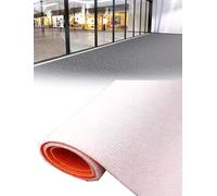 Genérico Alfombra de Piso insonorizada, Alfombra Antideslizante Gruesa de Gran área, Rollo de Alfombra de Oficina for Oficina, Uso Comercial, Alfombra de Cobertura Total(Milk,32.8x3.9ft/1000x120cm)