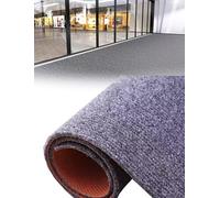 Genérico Alfombra de Piso insonorizada, Alfombra Antideslizante Gruesa de Gran área, Rollo de Alfombra de Oficina for Oficina, Uso Comercial, Alfombra de Cobertura Total(Grey,49.2x3.9ft/1500x120cm)