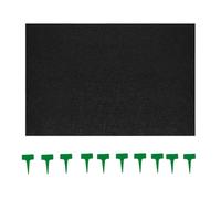 Genérico Alfombra De Riego para Plantas | Base De Riego Automático para Plantas 120x100 cm - Accesorios Hidropónicos con Estacas Etiquetadoras para Jardín Interior Exterior y Balcón