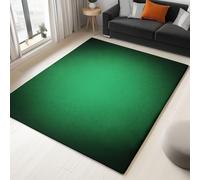 Genérico Alfombra de salón Verde 140 x 200 cm, Simple Minimalista Plano Suave Lavable a máquina Antideslizante de Pelo Corto fácil de cuidar para salón Comedor hogar y Oficina.