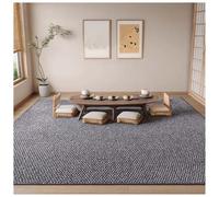 Genérico Alfombra De Sisal Ultra Grande, Alfombra Lavable Antideslizante, For Dormitorio, Comedor, Alfombra De Pelo Bajo Que No Se Desprende, Alfombras Grandes(Gray,180x200cm/71x79in)