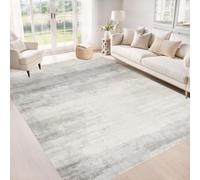 Genérico Alfombra Dormitorio Suave Lavable Antideslizante 120 X 170 CM | Alfombra Cocina Lavable Antideslizante,Alfombra Pasillo Dormitorio,Alfombra Silla Escritorio,Comedor,Gris Claro