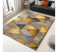 Genérico Alfombra Infantil, Alfombra Habitación Infantil Juego, Moderno Patchwork Triángulo Efecto 3D, Suave Fácil de cuidar, Resistente, 160 x 230 cm