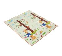 Genérico Alfombra Infantil De Juego - Alfombra para Picnic Y Gateo - Tapete Reversible Interactivo para Interior Actividades Sensoriales Tiempo De Juego Exterior Práctica De Gateo
