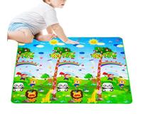 Genérico Alfombra Infantil De Juego,Alfombra para Picnic Y Gateo - Tapete Reversible Interactivo para Interior Actividades Sensoriales Tiempo De Juego Exterior Práctica De Gateo