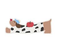 Generico Alfombra lavable para perros lavable - Adorable alfombra difusa de forma irregular, con un agarre muy fuerte que proporciona una estabilidad firme