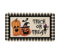 Genérico Alfombra Lavable SKU Ll Zerbino Divertente Halloween SKU Ll Benvenuto Zerbino Soggiorno Cucina Tappetino Casa Halloween Decorazione per interni ed esterni (C, 90X60cm)