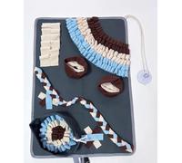 Genérico Alfombra Olfativa para Perros - Snuffle Mat Interactivo para Entrenamiento Mental y Olfato, Rompecabezas Dispensador de Premios y Comida Lenta, Base Oxford Lavable con Ventosa Antideslizante