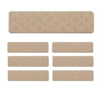 Genérico Alfombra para Escalera - 7 Piezas Adhesivas para Peldaños, Tapetes Antideslizantes para Escaleras | Alfombras De Seguridad para El Hogar, Cocina, Baño, Sótano, Industria Comercial, Tira Prot