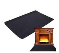 Genérico Alfombra para Fogón,Base Protectora Ignífuga y Resistentes al Calor para Barbacoa - Funda Portátil para Parrilla de Camping Exterior en Suelo Terraza Jardín Cocina