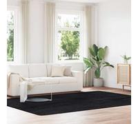 Genérico Alfombra Peluda de Pelo Largo NAVARRA Negra 240x340cm poliéster,Casa y jardín,Decoración,Alfombras-4102854