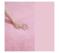 Genérico Alfombra Piel De Conejo Artificial, Alfombra Interior Esponjosa, Peluda Y Tupida Antideslizante, para Suelo De Salón, Dormitorio Y Zona del Sofá(Dark Pink,200 * 300cm)