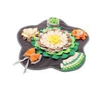 Genérico Alfombra Puzzle para Perros, Alfombra Olfativa para Ralentizar La Comida, Juguetes Sensoriales Antideslizantes para Cachorros Que Estimulan El Entrenamiento Y Reducen El