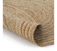 Genérico Alfombra Redonda de Yute Trenzado 120 cm,Casa y jardín,Decoración,Alfombras-245337
