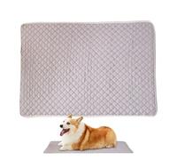 Genérico Alfombra Refrescante para Perros - Almohadilla Elástica Gel Frío,Colchoneta Refrescante Impermeable para Perros para Playa, Viaje, Patio, Exterior, Jardín Trasero, Hogar, Camping