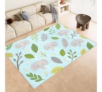 Genérico Alfombra Salon Grande 140x200 cm Impresión Elefante Lindo Animal 3D de Patrones Alfombra Lavable a Máquina Material Antideslizante Similar a la Cachemira Alfombra Habitacion Cuarto de Niños