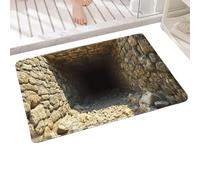 Genérico Alfombras De Área 3D Ilusión Óptica - Alfombra De Abismo Sin Fin, De Terciopelo De Antideslizante, Felpudo Decorativo para El Hogar | de Suelo Interior y Exterior para Sala d