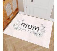 Genérico alfombras de Salon 60x120cm MAMÁ Alfombra niño Cubierta Suelo Microfibra Suave Transpirable Lavable Antideslizante para Dormitorio salón Pasillo EL2047