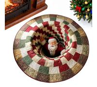 Generico Alfombras para baño navideñas, decoración decorativa, alfombra de ducha para Navidad, para interior y exterior, casa, dormitorio, salón, cocina, porche, entrada, exterior, patio