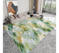 Genérico Alfombras Salon Patrón Elegante De Camuflaje Abstracto 160 x 230 cm Alfombra de área Moqueta de Salón Modernas Antideslizante Pelo Corto y Lavables Crema, para Habitacion Comedor Dormitorio