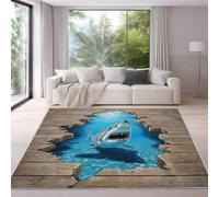 Genérico Alfombras ultrasuaves para Sala de Estar, 140 x 200 cm Caricatura Anime Lindo Cactus Lavable a máquina, Beige Verde Alfombra Antideslizante de Pelo bajo para habitación de los