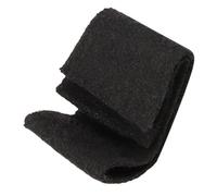 Genérico Alfombrilla absorbente de sonido Erhu reemplazo equipo muro accesorio erhu silenciador accesorio práctico para erhu Almohadillas de filtro erhu chino erhu practica mudo Felpa Black