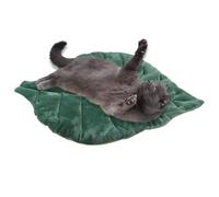 Generico Alfombrilla de cama para gatos - Alfombrilla para gatos de algodón almohadilla para mascotas | lavable de 60 x 50 cm con fondo no deslizante para asiento de coche de suelo es