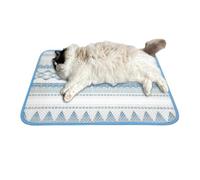 Generico Alfombrilla de enfriamiento para perros - Cómodo cojín de refrigeración para mascotas, no resbala en el fondo, Breathable Pet Cooler Mat for Car Trip Park Beach Picnic Balcony Lawn Use, 13,78