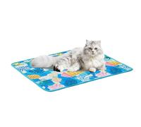 Generico Alfombrilla de refrigeración para perro, no resbaladiza, plegable, resistente a los arañazos, para dormir, cómoda almohadilla de refrigeración para interior y exterior, para uso en interiores