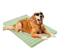 Genérico Alfombrilla Refrescante para Mascotas, Almohadilla de Enfriamiento Lavable, Manta Transpirable para Perros y Gatos, 2025 (Light Green, XL - 150 x 101 cm (up to 45 kg))
