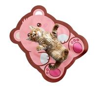 Generico Alfombrilla refrescante para perros | Alfombrilla de gel de agua - Forma oso antiarañazos autorefrigerante para animales 30 x 38 x 2 cm para caseta transportín sofá verano viaje