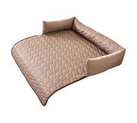 Genérico Alfombrilla Refrescante para Perros | Cama de Perros Refrescante Tipo Sofá para Dormir,Colchón Transpirable Coche Mascotas Acampada Viaje Picnic Acogedor