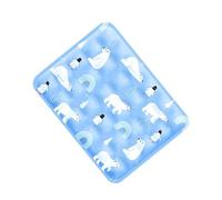 Generico Alfombrilla refrescante para perros - Cojín de verano con gel para gatos - Estera de verano para gatos transportín | de viaje coche asiento camping exterior interior jaula suelo sofá perro