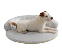 Genérico Alfombrilla Rente para Perros | Colchoneta Fría de Seda para Cachorros | Cama Transpirable para Gatos Y Perros Verano Recuperación Jardín Familiar Picnic Viajes Coche Hotel