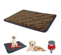Genérico Alfombrilla Térmica Reflectante para Perros Y Gatos, Manta Térmica Auto-Calentable Extra Cálida, Lavable Y Antideslizante para Mascotas Pequeñas, Medianas Y Grandes, Tanto(Brown,M)