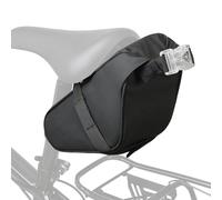 Genérico Alforjas para Bicicleta - Alforja Trasera Impermeable para Ciclismo,Bolsa de Sillín Multifuncional con Cierre Doble