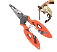 Generico Alicates para quitar cebos con pico curvado, pinzas portátiles para rey | para Surf Outdoor Agua Altura arrastre lanzamiento viaje camping y senderismo