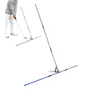 Genérico Alignment Stick, Detachable Adjustable Trainer Rod, Golf Swing Practice Tool, Flexible Angle Control, Lightweight Design Feature, Golf Tool, Sports Accessory for Indoor Chipping Hitting