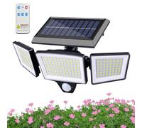 Genérico alimentada por sol: reflector activado | exterior: iluminación de haz giratorio, dispositivo de brillo de detección nocturna Uso del producto Terraza Zonas de entrada de césped