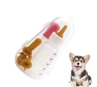 Genérico alimentador tetina multifunción Cachorro | jeringa con Cabeza de Silicona y graduación | para administración de Leche, medicamentos o Agua a Cachorros, Gatos, práctica higiénica
