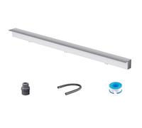 Genérico Aliviadero de Cascada de Acero Inoxidable de Alta Resistencia para estanques de Peces en jardín, Patios, terrazas y Piscinas. Ancho de 183 a 30 cm. Accesorio de Fuente con rociador de Agua i