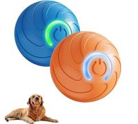 Genérico Alizure Dog Ball, 2025 New Alizure Smart Dog Ball, Interactive Automatic Rolling with Lights, 2025 New Smart Jumping Balls for Dogs, Dogballs That Moves On Its Own (Blue+Orange)