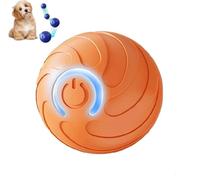 Genérico Alizure Dog Ball, 2025 New Alizure Smart Dog Ball, Interactive Automatic Rolling with Lights, 2025 New Smart Jumping Balls for Dogs, Dogballs That Moves On Its Own (Orange)