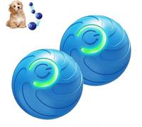 Genérico Alizure Dog Ball, 2025 New Alizure Smart Dog Ball, Interactive Automatic Rolling with Lights, 2025 New Smart Jumping Balls for Dogs, Dogballs That Moves On Its Own (Blue*2)