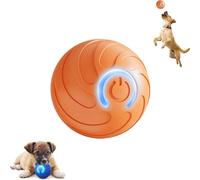 Genérico Alizure Dog Ball, Smart Jumping Ball Dog Toy, Interactive Automatic Rolling with Lights, Dogballs That Moves on Its Own, Dogballs That Moves on Its Own (Orange 1 pcs)