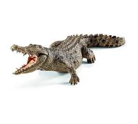 Genérico Alligator Animal Toy - 18cm, Crocodile Figure, Movable Jaw Action Model,Modern Design | Wildlife Educational Toy For Kids Party Favors Rewards Giveaways Collectible Display Play