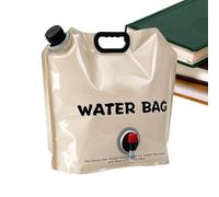 Genérico Almacenamiento Agua Camping - Jarra Depósito Plegable Portátil 8,5 L con Pico,de Agua Potable - para Senderismo, Camping, Mochilero, Picnic, Rutas En Coche, Montañismo, Deportes,