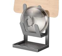 Genérico Almacenamiento De De Ollas - Soporte Vertical Con Bandeja De | Organizador De Tapa De Ollas Para De Pollas: Para Gabinetes De Cocina, Encimeras, Restaurantes, Despensa, Comedor, Hoga