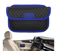 Genérico Almacenamiento del asiento lateral del automóvil | Mini Almacenamiento Cuero PU | Auto Seat Back Pockets Car Boot Organizer Car Accessories, autoadhesivo Pen Phone Holder Tray Pouch