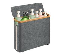 Genérico Almacenamiento del Rollo de Inodoro - Cesta de Rollo de baño Oxford Tela, Caja de Almacenamiento de baño | Canasta Impermeable para cajones de la Mesa del Estante Toalla